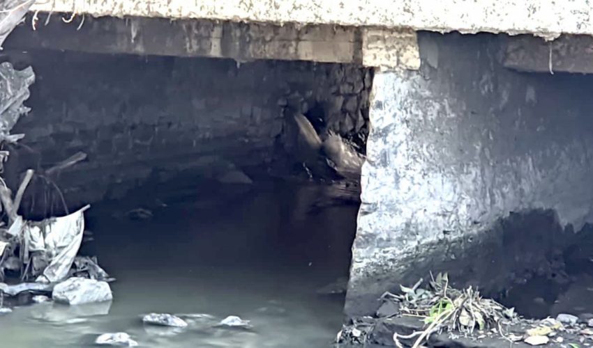 Atienden la PAUT posible riesgo ambiental en El Mante por fuga en drenaje