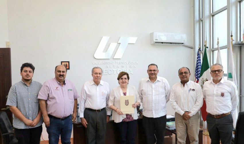 Consolida UT Altamira alianza estratégica con el Politécnico