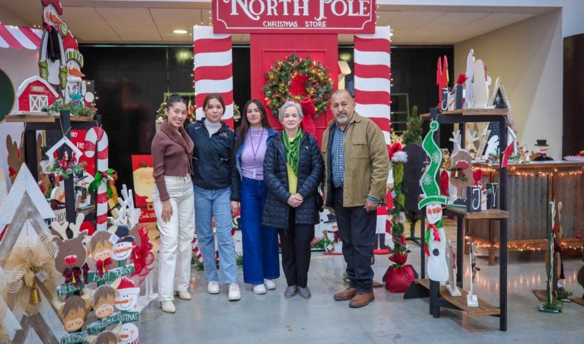 Comparte María de Villarreal el bazar “Un DIFciembre para recordar” junto a familias y emprendedores