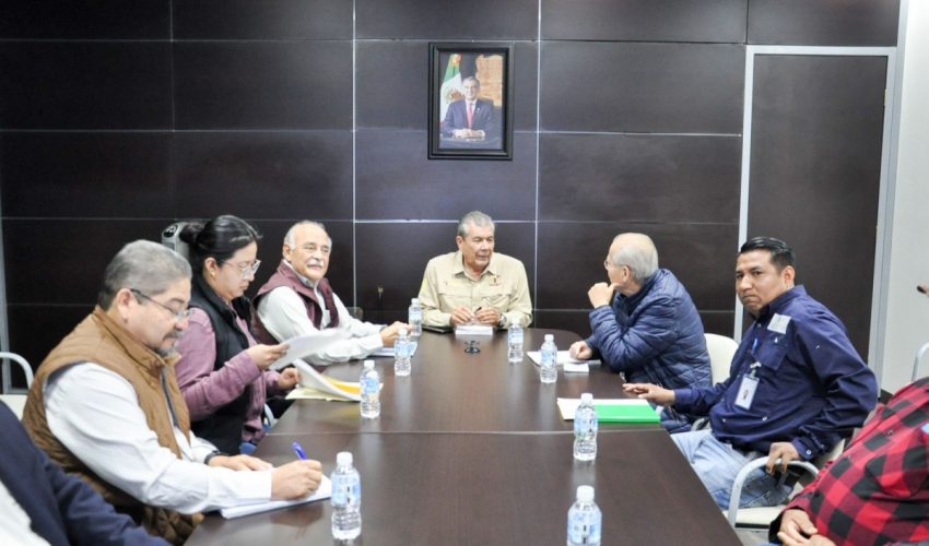 Refuerza Recursos Hidráulicos trabajos de tecnificación en el Distrito de Riego 086