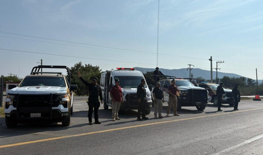 Mantiene Guardia Estatal presencia en los límites con San Luis Potosí durante operativo paisano