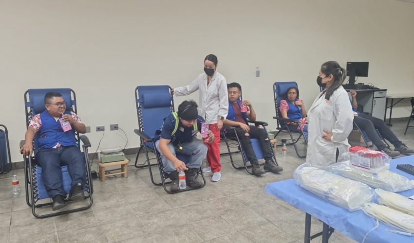 Promueve SST donación altruista y voluntaria de sangre