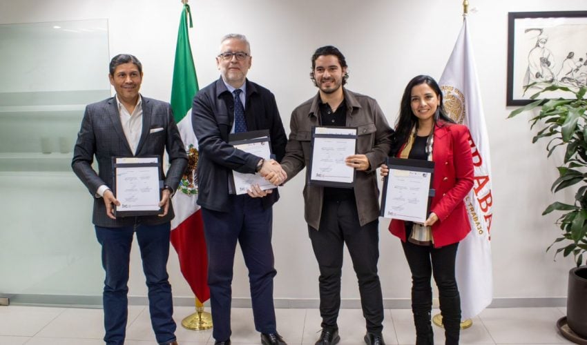 Fortalece Tamaulipas defensa laboral con firma de convenio entre STPS Federal y Estatal