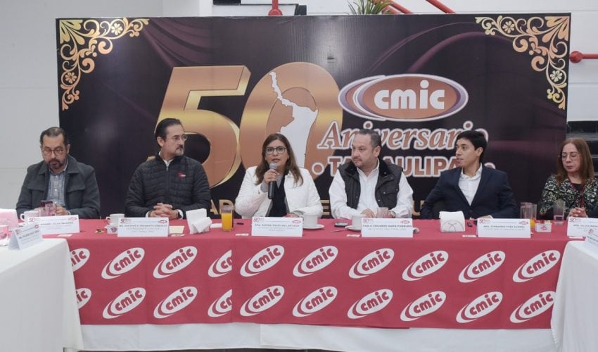 Fortalece SEDUMA alianza con la CMIC Tampico para transformar la movilidad regional