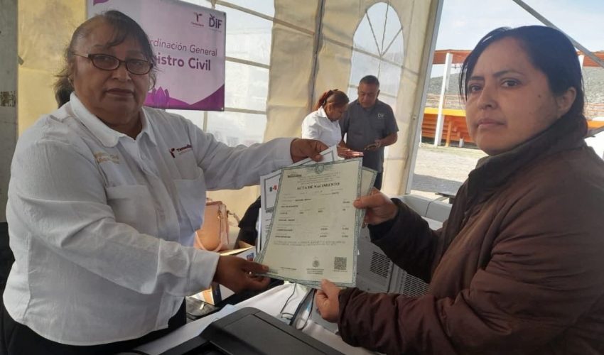 Fortaleció Registro Civil de Tamaulipas el derecho a la identidad durante 2025