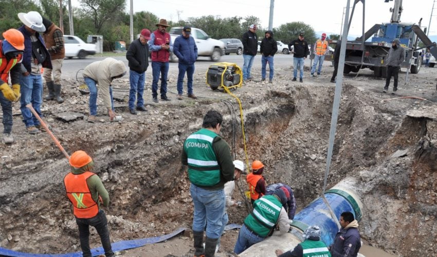 Reparación de la primera línea del acueducto se realizó en tiempo récord: Raúl Quiroga Álvarez