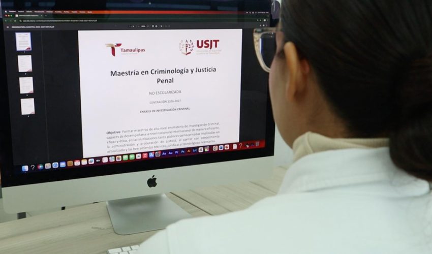Habilita USJT inscripciones para maestrías en línea 2026-2027