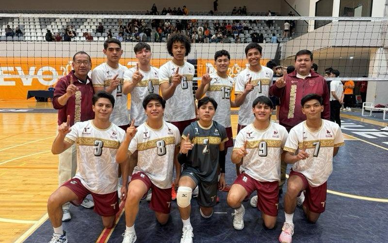 Clasifican dos equipos de voleibol a Olimpiada Nacional 2026