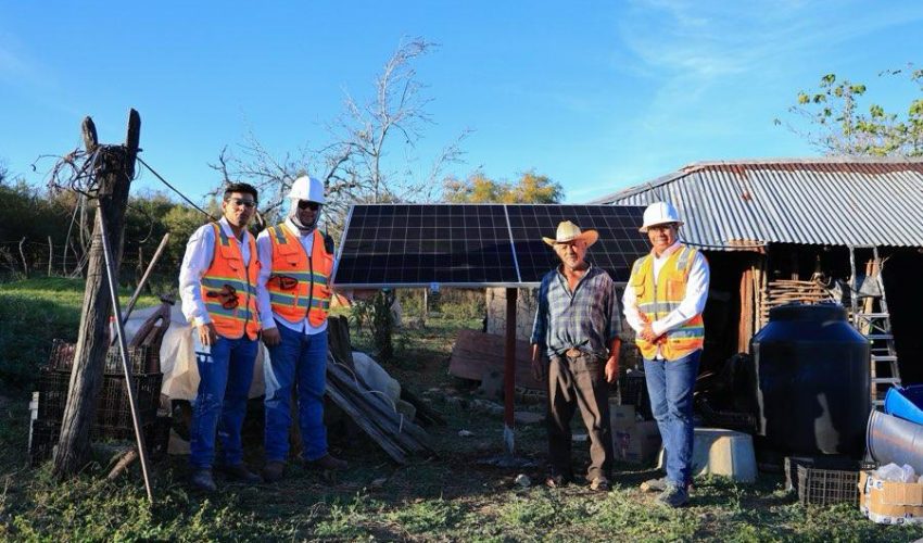 La Electrificación al 100% llega a la Sierra de Tamaulipas