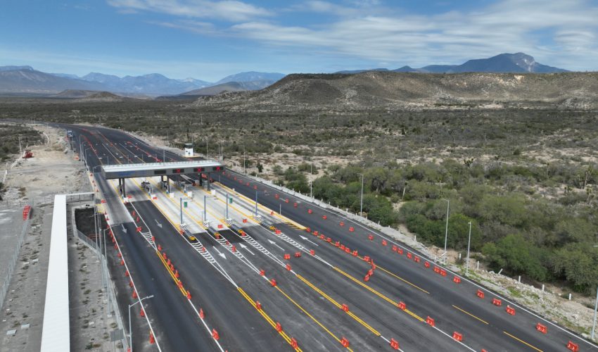 Este sábado inicia el cobro en caseta de Rumbo Nuevo; nueva carretera es moderna y segura: SOP