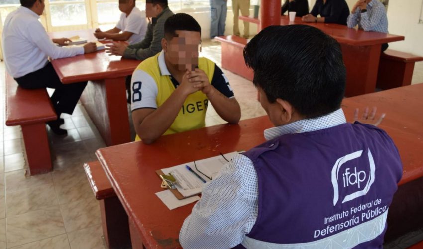 Reciben adolescentes en conflicto con la Ley Penal, visita del Instituto de Defensoría Pública