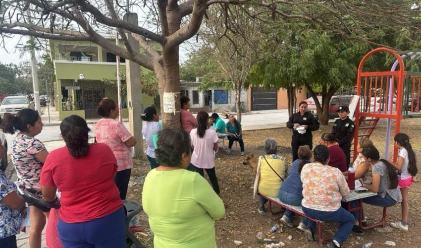 Refuerza Guardia Estatal de Género proximidad en colonias para prevenir violencia familiar