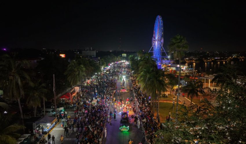 Entre juanchos, tiburones y ovnis, concluyó el Carnaval Tamaulipas