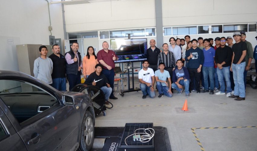 Fortalece UPV formación en Ingeniería en Sistemas Automotrices con dinamómetro automotriz