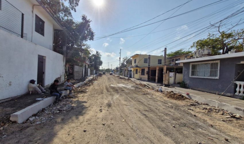 Gobierno y DIF Tamaulipas desarrollan obras viales a través del programa Lazos del Bienestar