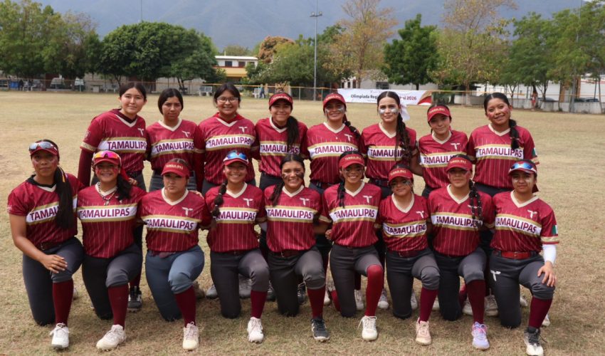 Con éxito realiza Tamaulipas el Regional de Softbol rumbo a la Olimpiada Nacional 2026