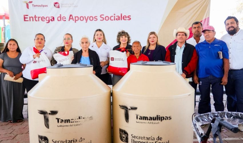 Llegan apoyos de SEBIEN a Abasolo