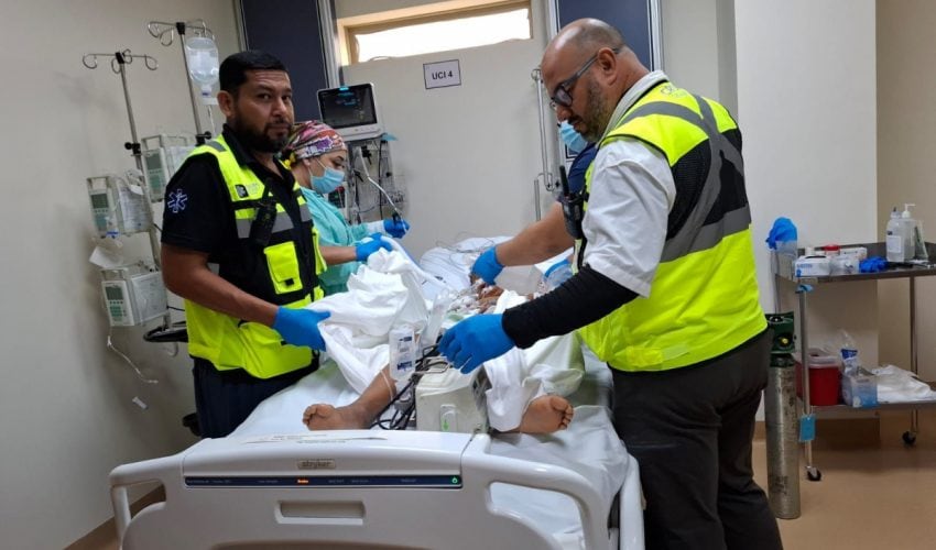 Realiza Gobierno de Tamaulipas traslado exitoso de paciente pediátrico al Hospital Infantil