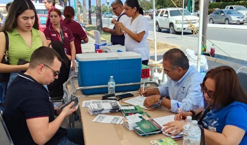 Tamaulipas segundo lugar nacional en estrategia de vacunación contra el sarampión