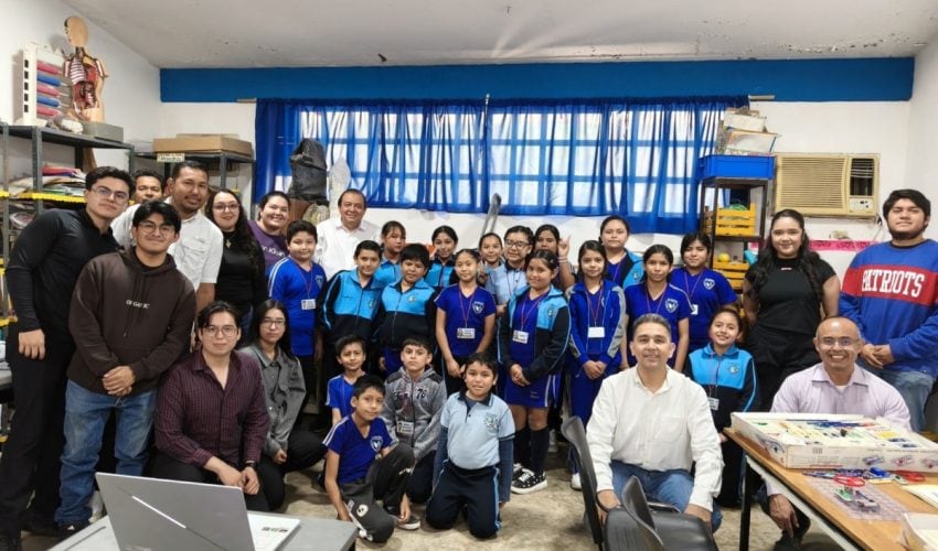 Promueve UPV vocación científica entre niñas y niños mediante taller de ciencias y tecnología