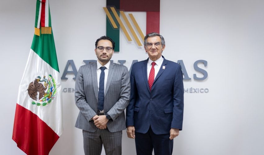 Se reúne Américo con nuevo titular de Aduanas; impulsa proyectos estratégicos en Tamaulipas