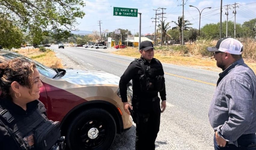 Realiza secretario general de Gobierno recorridos de supervisión en puntos carreteros clave