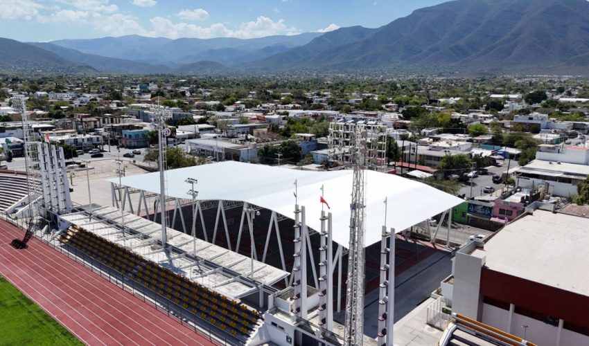 Actualiza Gobierno del Estado sistema de alumbrado del estadio “Marte R. Gómez”