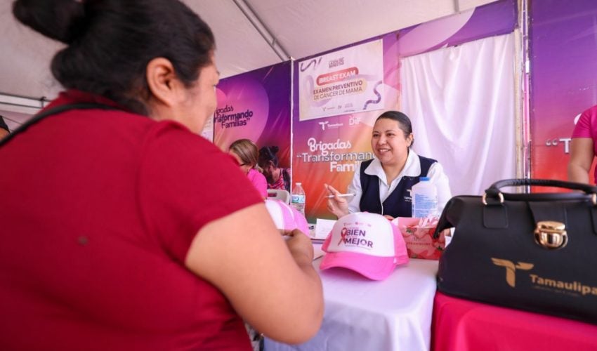 DIF Tamaulipas mantiene abierta campaña gratuita de mastografías y papanicolaou