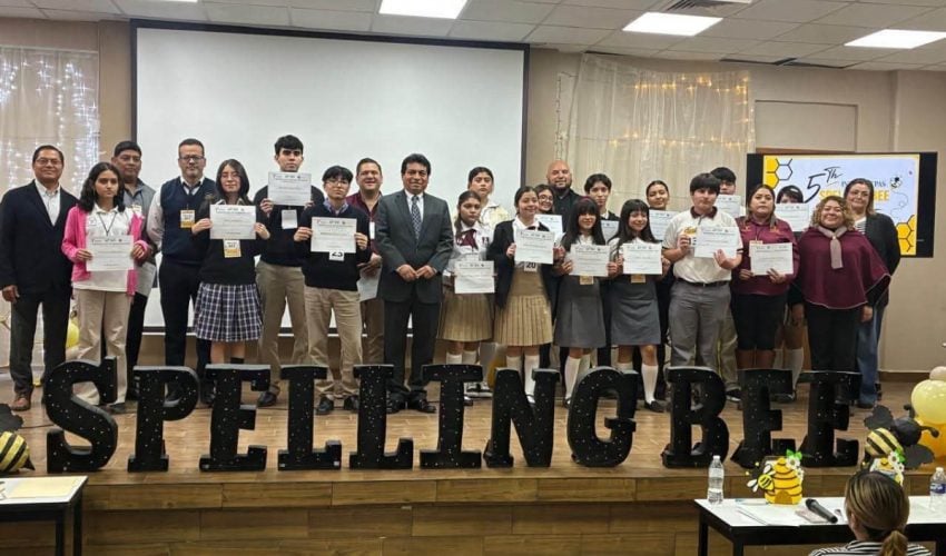 Fortalece UTNL el dominio del inglés entre estudiantes de preparatorias con certamen de Spelling Bee