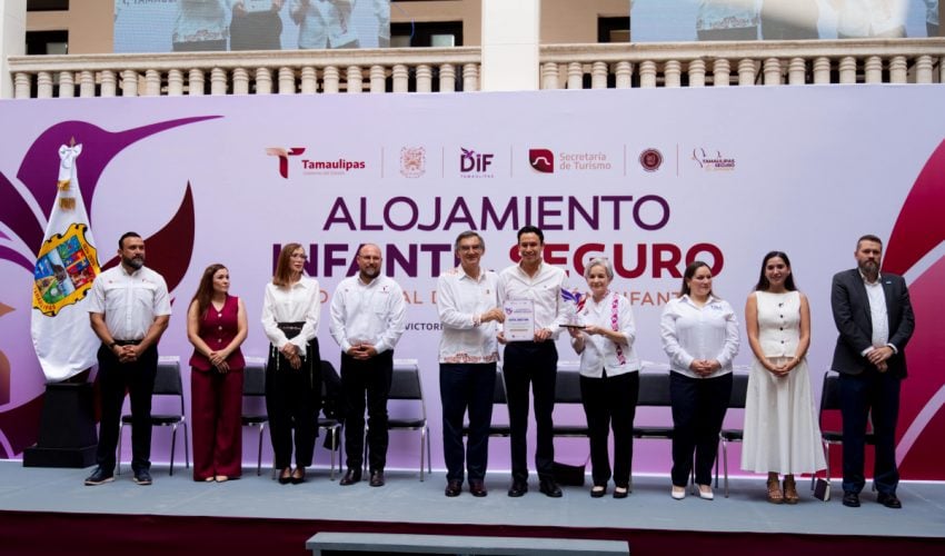 Ponen en marcha Américo y María Villarreal, Alojamiento Infantil Seguro y reafirman protección a la niñez tamaulipeca