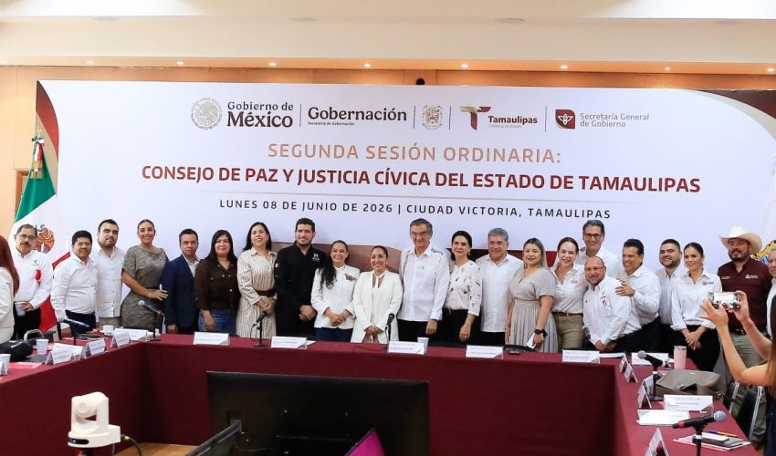 Reconoce SEGOB a Américo Villarreal por impulsar una agenda de paz, bienestar y desarrollo humanitario