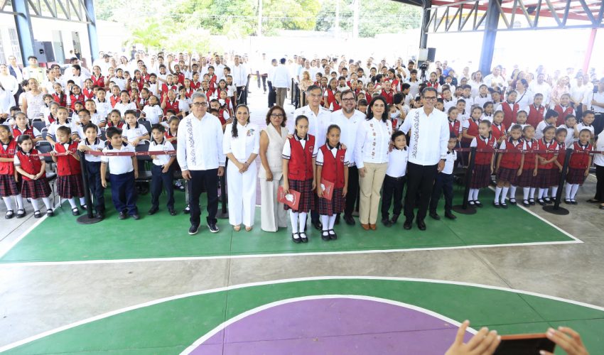 Trabajamos para que haya mejores escuelas y más oportunidades para todas y todos: Américo