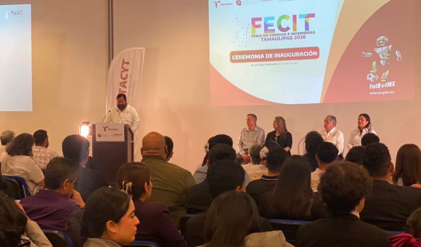 Impulsa la Feria de Ciencias e Ingenierías Tamaulipas 2026 el talento científico de las juventudes tamaulipecas