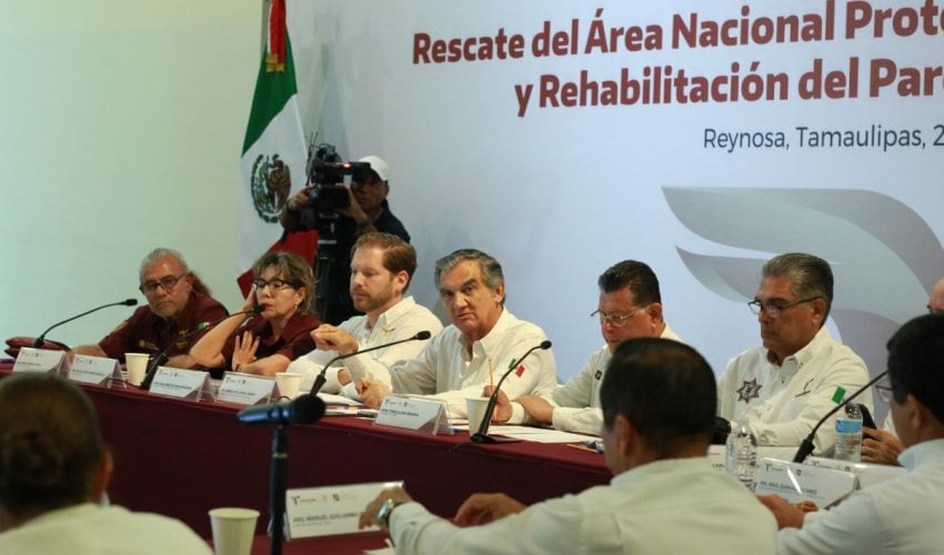 Revisa Américo avances de la estrategia integral para rescatar la Laguna La Escondida y rehabilitar el Parque Cultural Reynosa