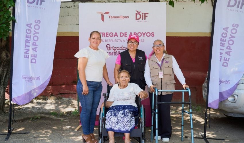 DIF Tamaulipas regresa a Nuevo y Antiguo Morelos para cumplir compromisos con las familias