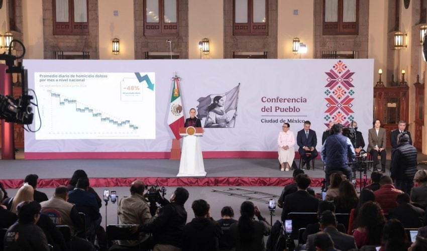 Registra Tamaulipas disminución de más del 11% en promedio diario de homicidio doloso durante el primer semestre de 2026