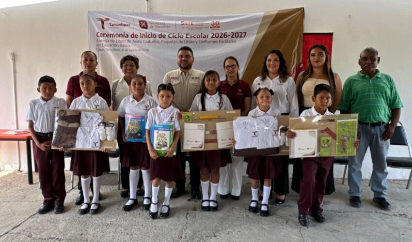  Inicia en Casas ciclo escolar 2026 – 2027