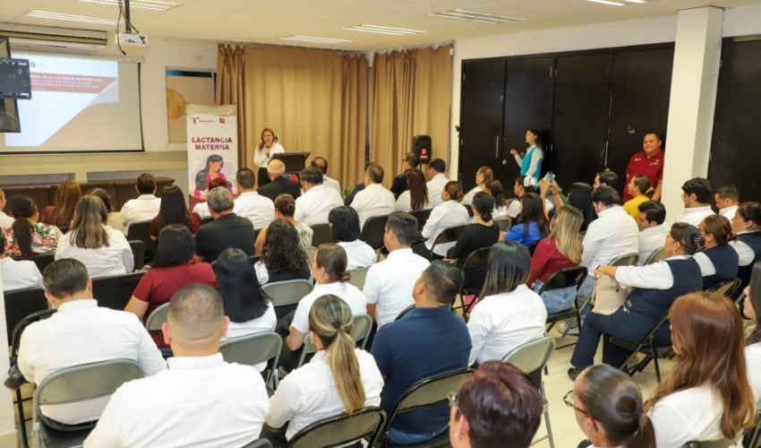 Inaugura SST Semana Mundial de la Lactancia Materna 2026
