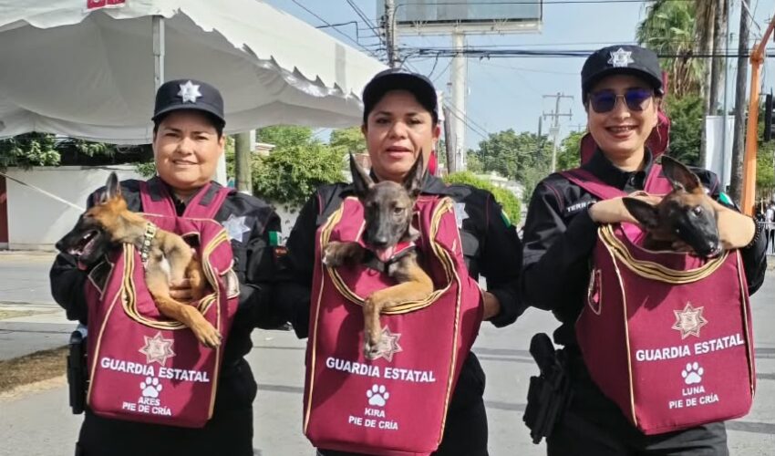 Con orgullo y vocación, mujeres fortalecen la Seguridad Pública