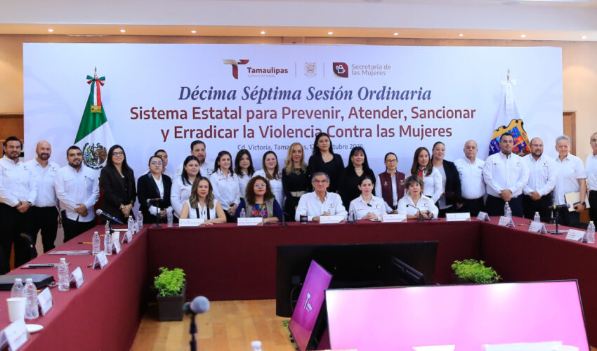 En Tamaulipas se trabaja para prevenir y atender la violencia contra las mujeres: Américo