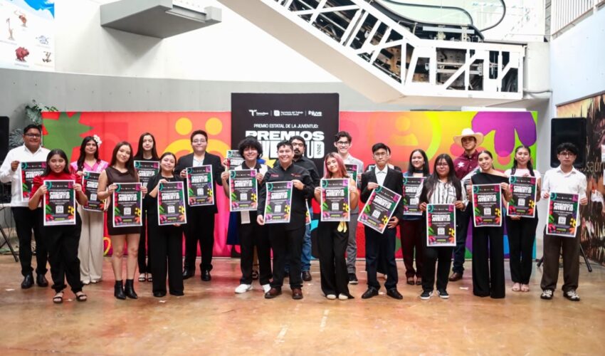 Anuncia INJUVE la convocatoria del Premio Estatal de la Juventud 2026