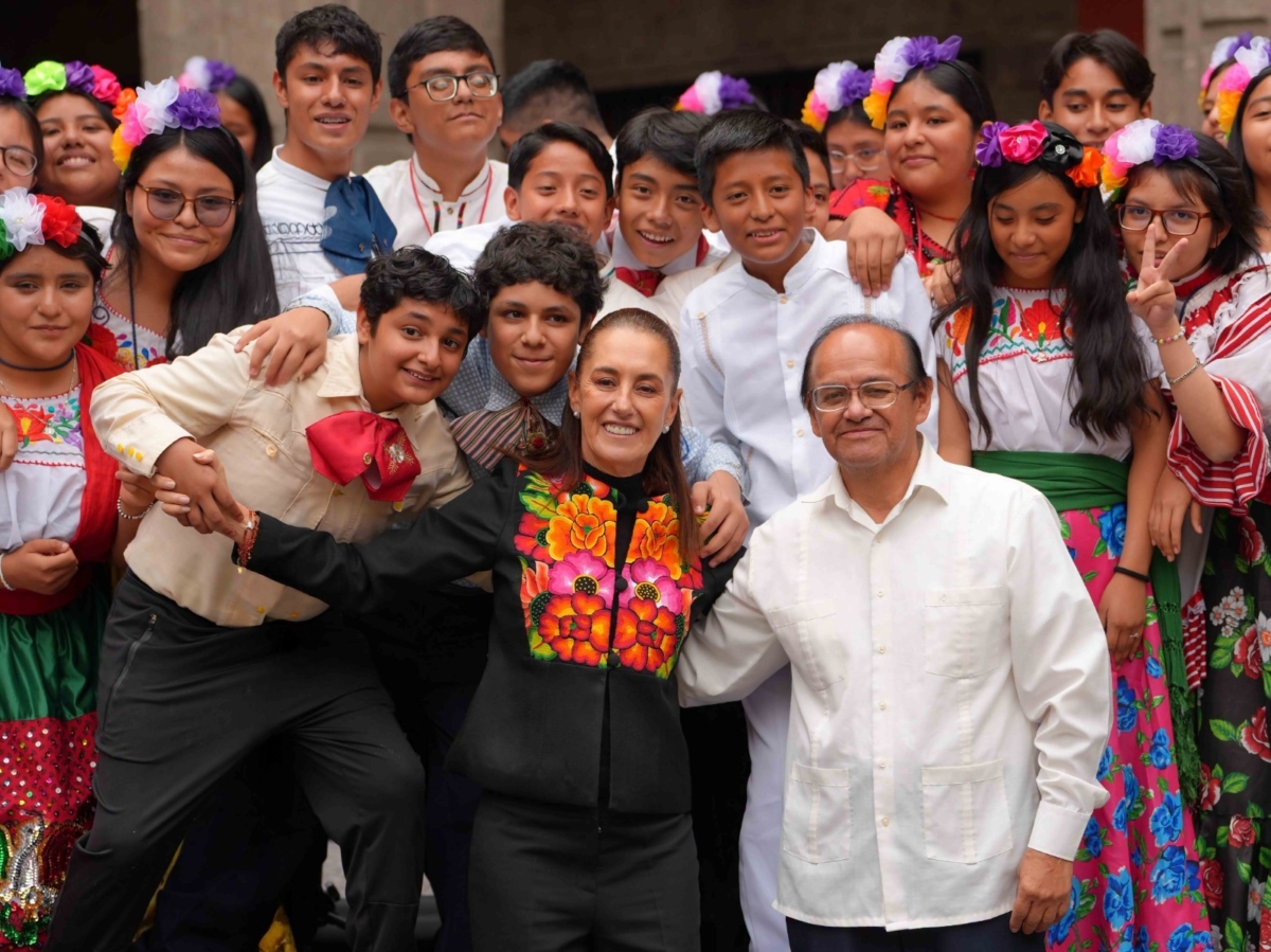 Fotografía oficial difundida con el comunicado de Educación de Tamaulipas sobre coros escolares