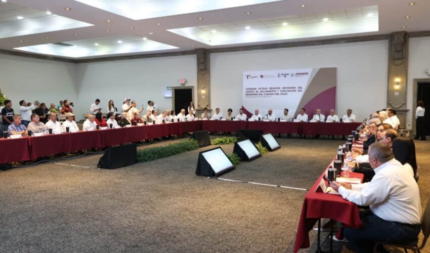 Da seguimiento la Secretaría de Recursos Hidráulicos a la disponibilidad del agua en Tamaulipas