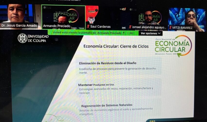 Participa docente de la UPV en Foro Nacional de Economía